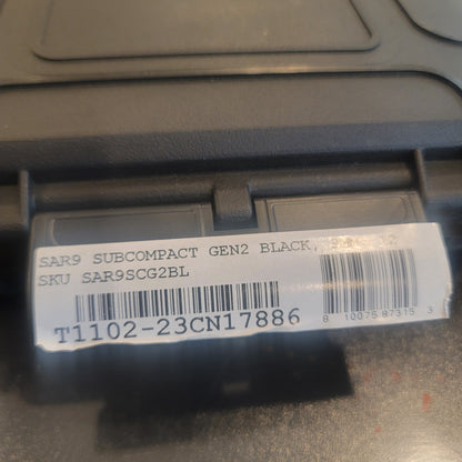 SAR USA SAR9 SC GEN 2 COMPACT 9MM 12/15 RD 3.3 Black optics ready