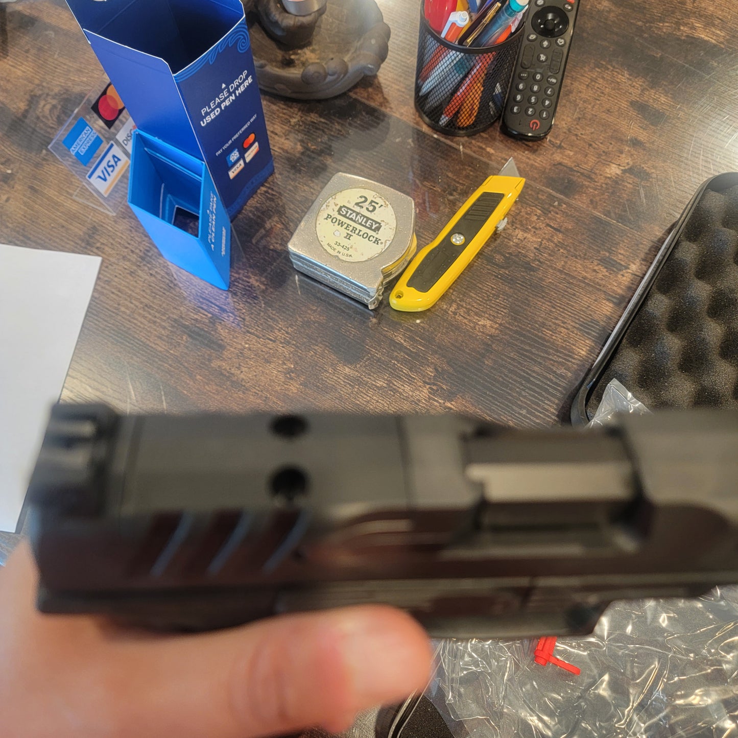 Walther PDP F- Series 9MM 15RD 3.5" Black Compact Optics Ready