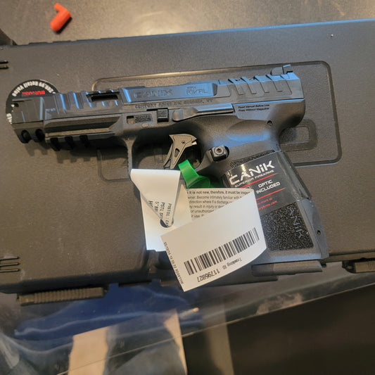 CANIK SFx Rival w/optic Full size 5" 9mm Black 18RD