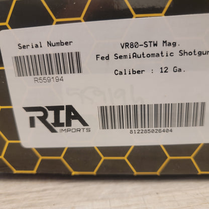 Rock Island VR80 Stormtrooper White 12Gauge 3in AR-15 SEMI AUTO shotgun