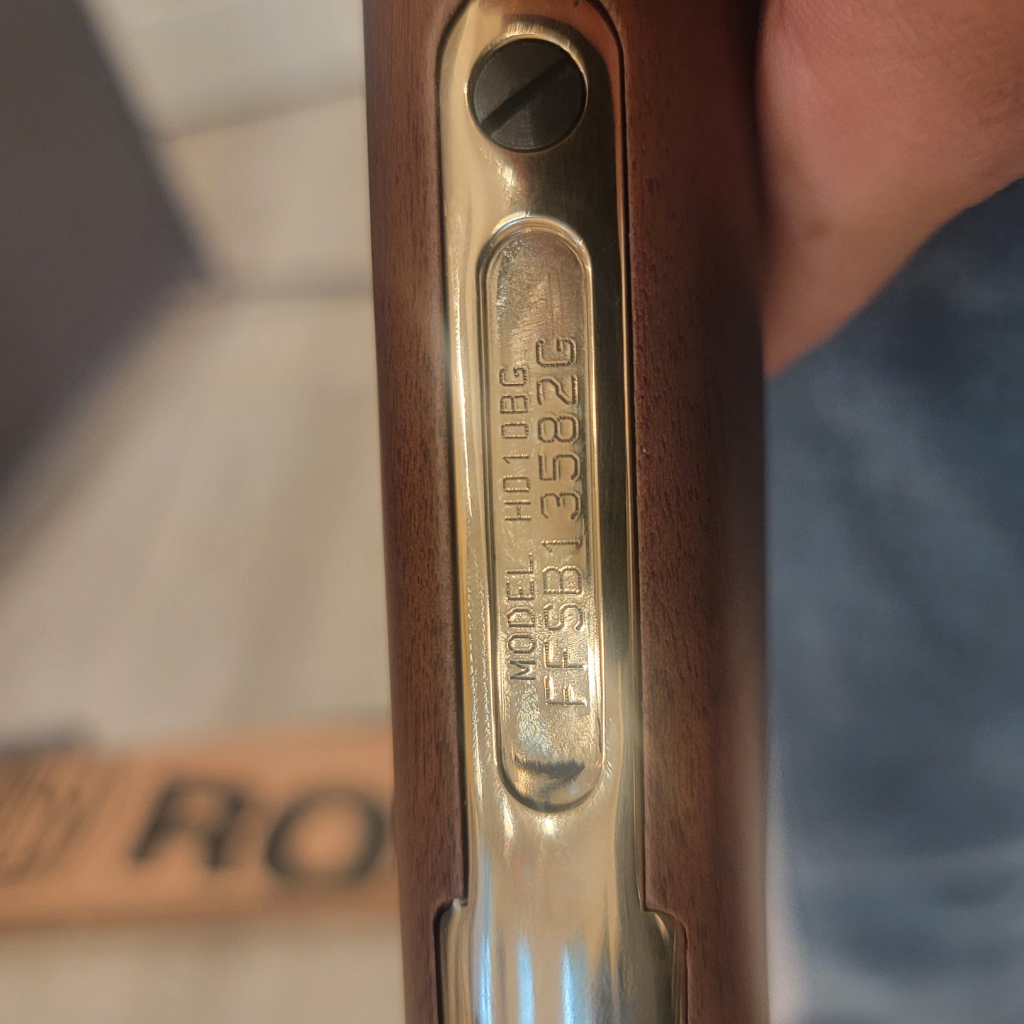 Henry Big Game Brass/Blued Lever Action Rifle 45-70 Government Model H010B