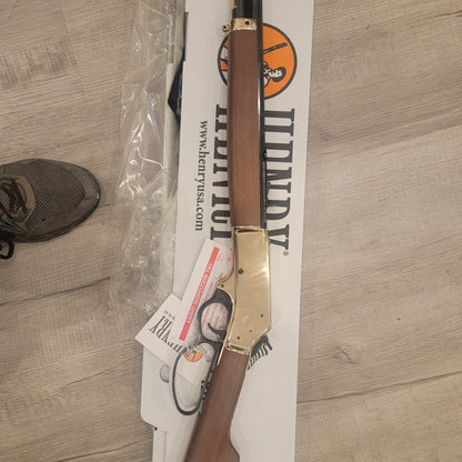 Henry Big Game Brass/Blued Lever Action Rifle 45-70 Government Model H010B