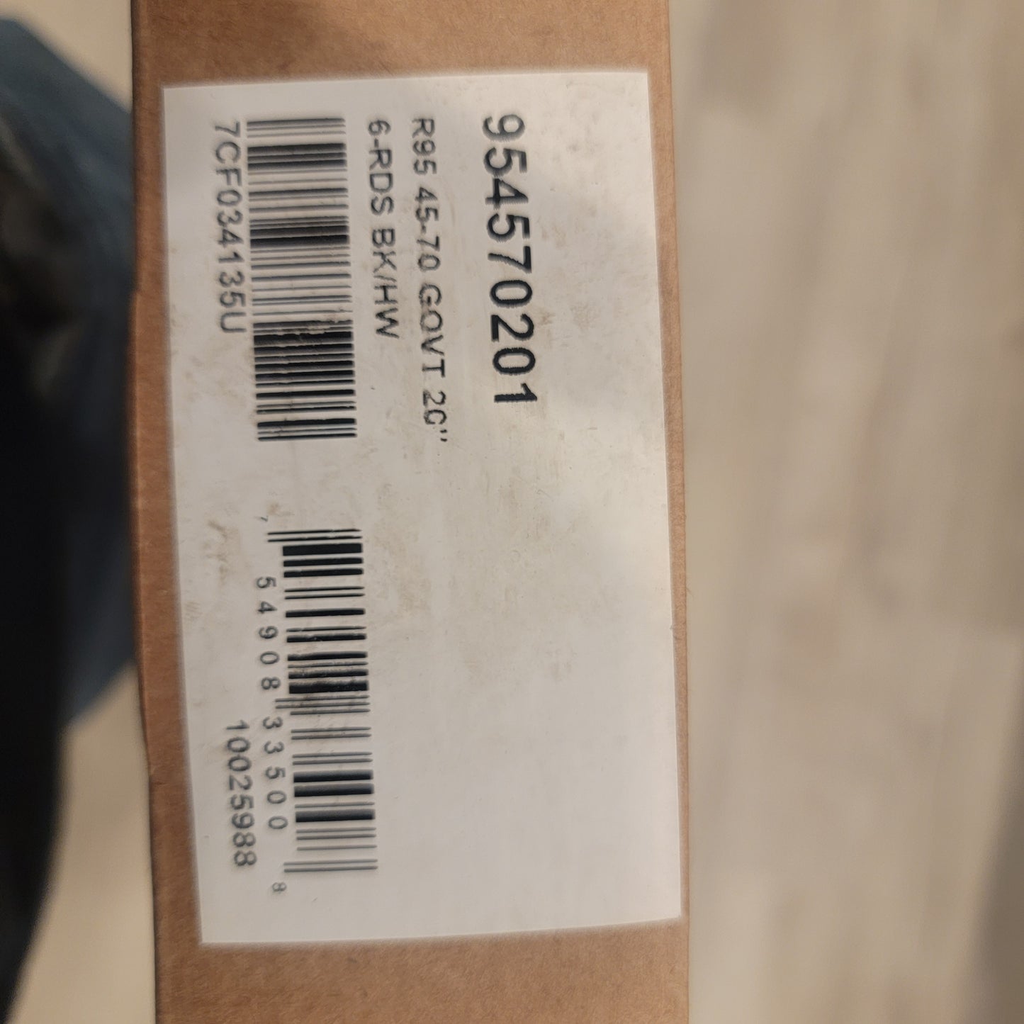 ROSSI R95 45-70 gov 6RD 20" BLACK OXIDE BARREL FIXED HARDWOOD STOCK