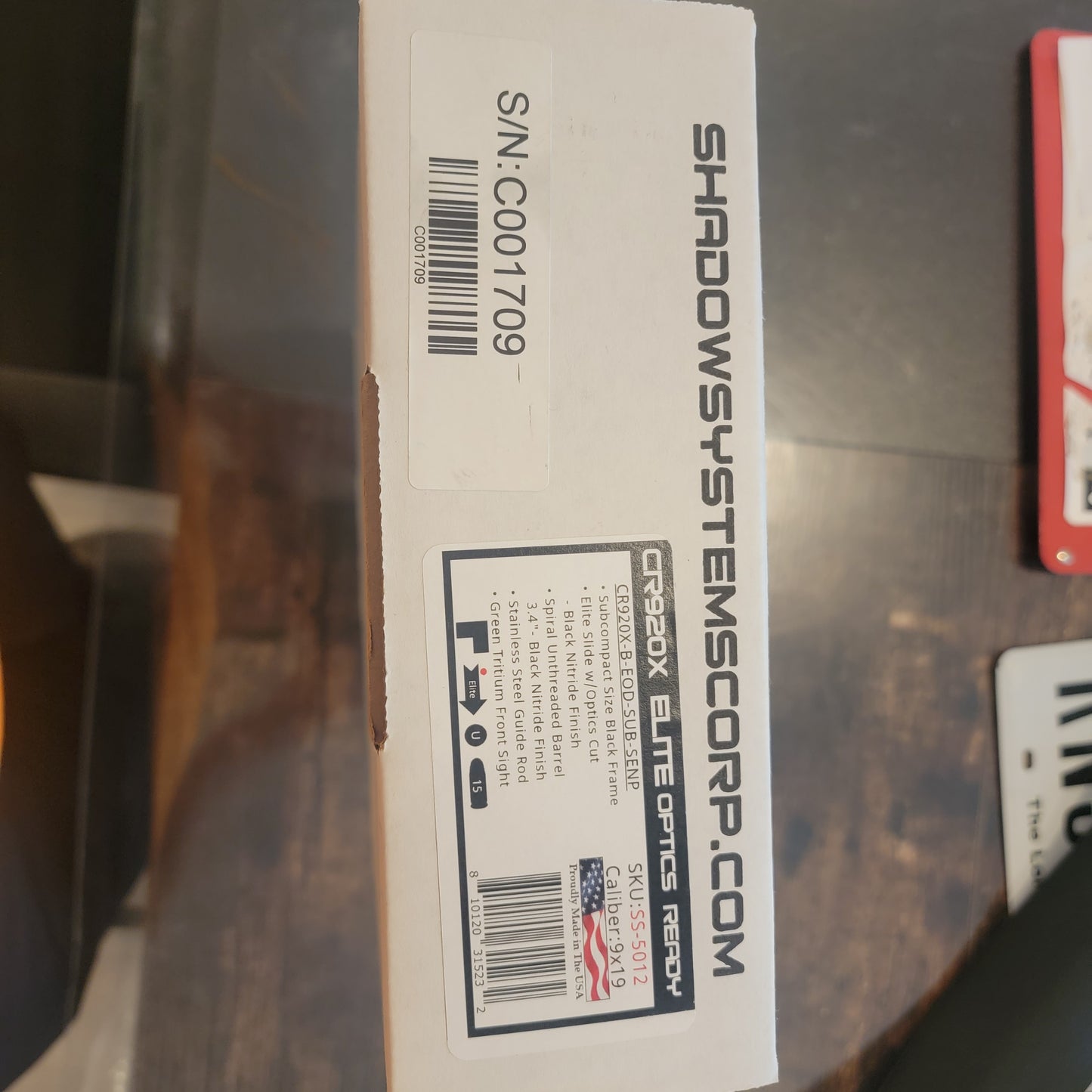 SHADOW SYSTEMS SS5306 CR920X FOUNDATION MICRO 15RD 9MM 3.41" BLACK