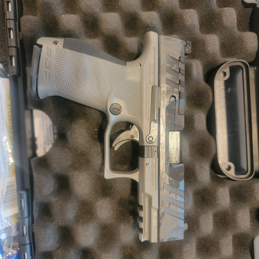 Walther Arms PDP Compact 4" Black/Gray 9MM 15RD Optics Ready Ambidextrous