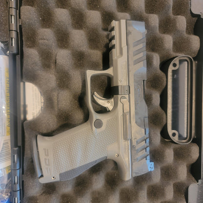 Walther Arms PDP Compact 4" Black/Gray 9MM 15RD Optics Ready Ambidextrous