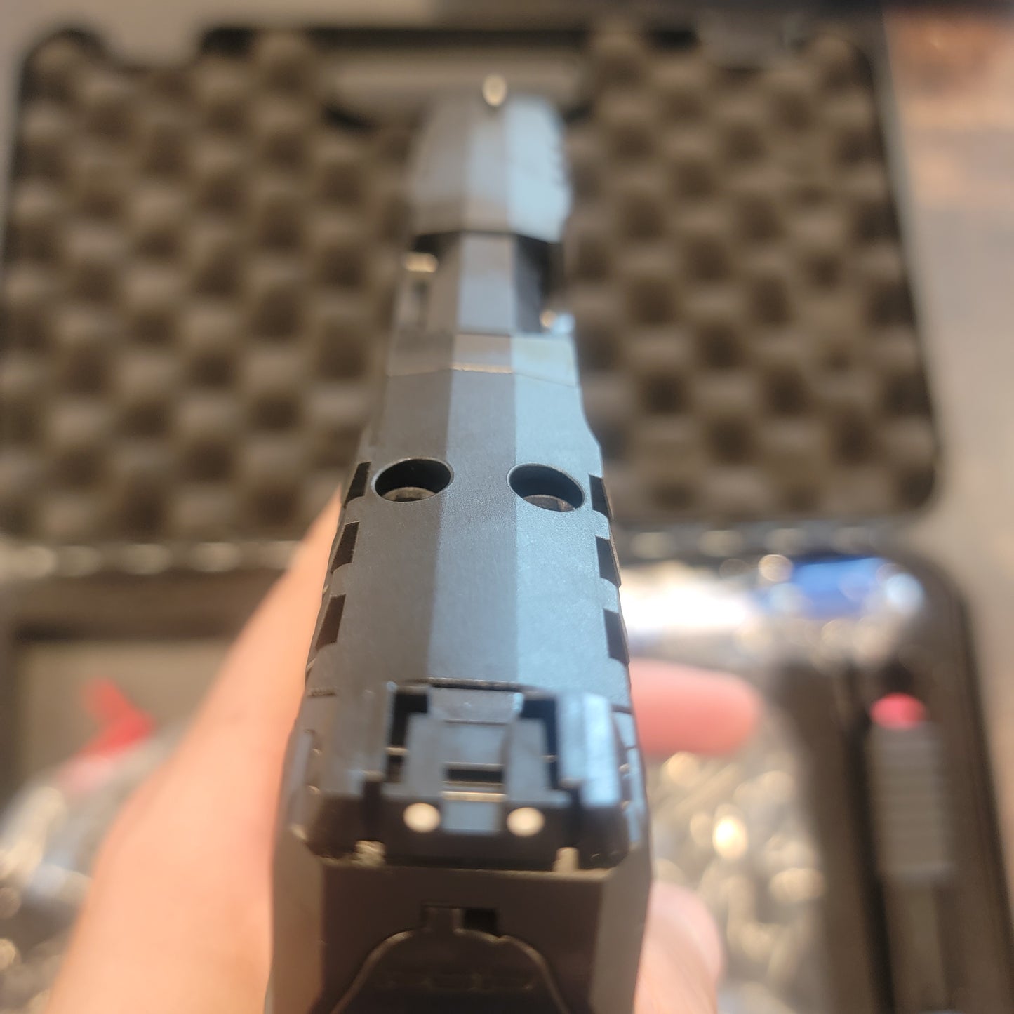 Walther Arms PDP Compact 4" Black/Gray 9MM 15RD Optics Ready Ambidextrous