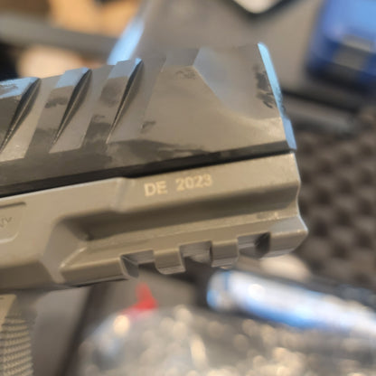 Walther Arms PDP Compact 4" Black/Gray 9MM 15RD Optics Ready Ambidextrous