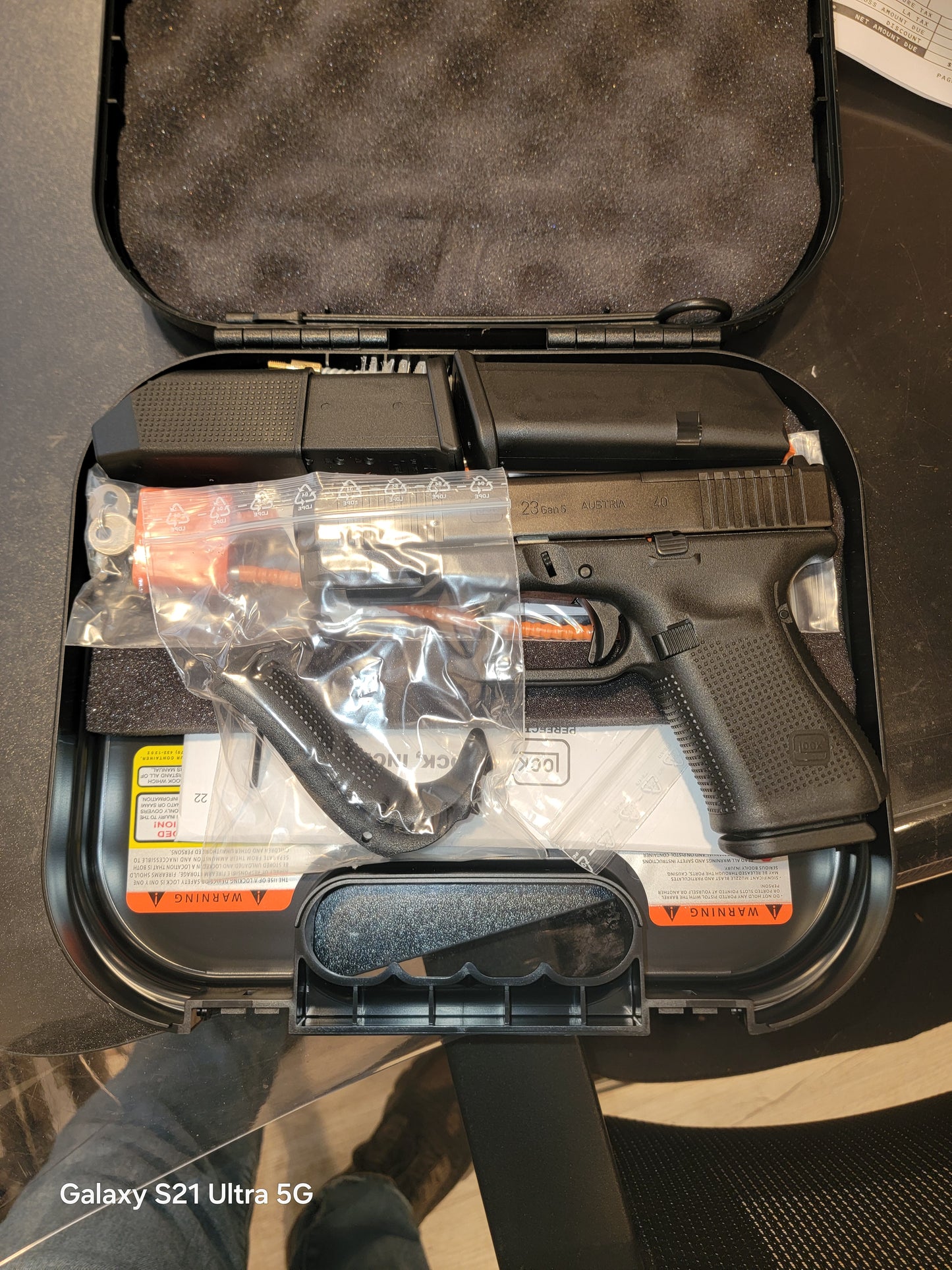 GLOCK g23 GEN 5 MOS COMPACT 40 SW 13RD 4 INCH OPTICS CUT