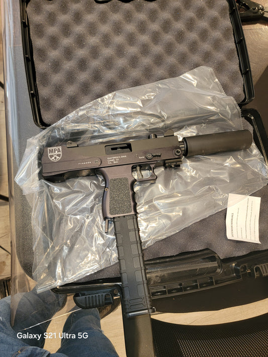 Masterpiece Arms Defender TB 9MM 30 Rounds 5.5 INCH