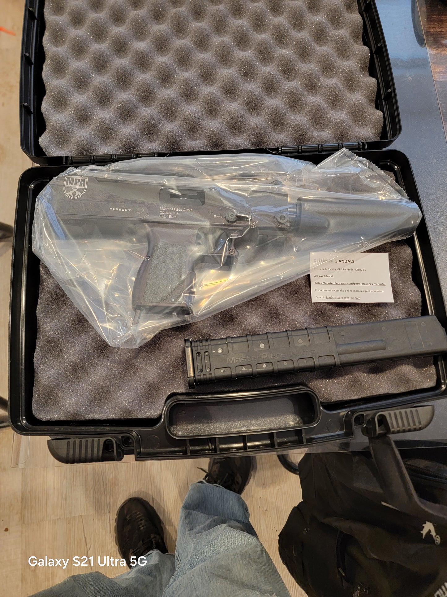 Masterpiece Arms Defender TB 9MM 30 Rounds 5.5 INCH