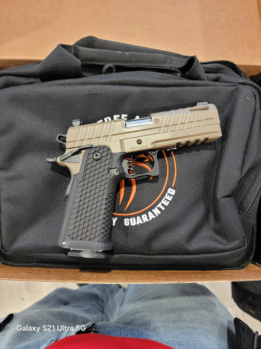 LIVE FREE ARMORY APOLLO 11 COMPACT 9MM 17RD 4.15" FDE OPTICS CUT