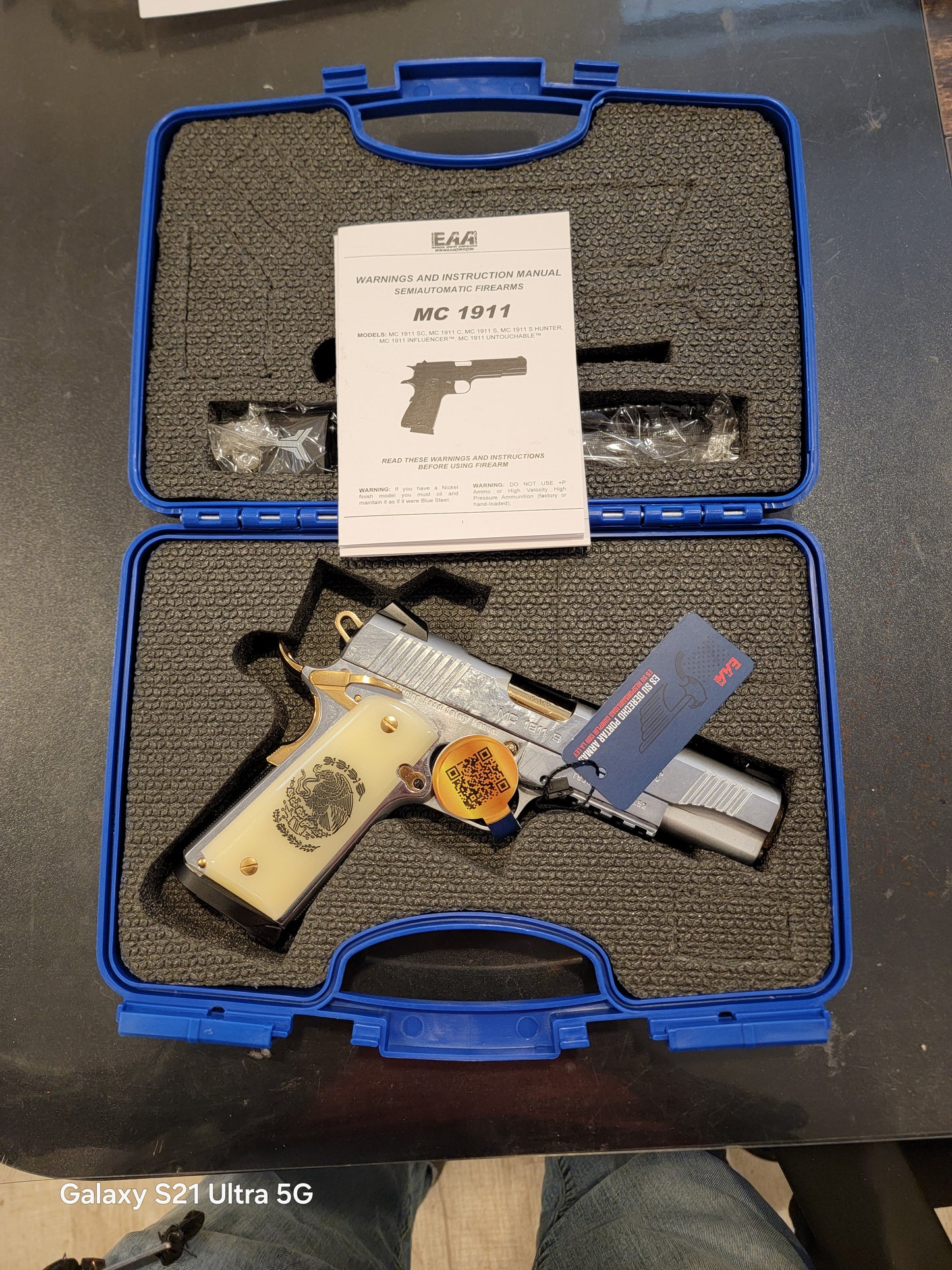EAA GIRSAN REGARD LIBERADOR 45 ACP 5" 8RD