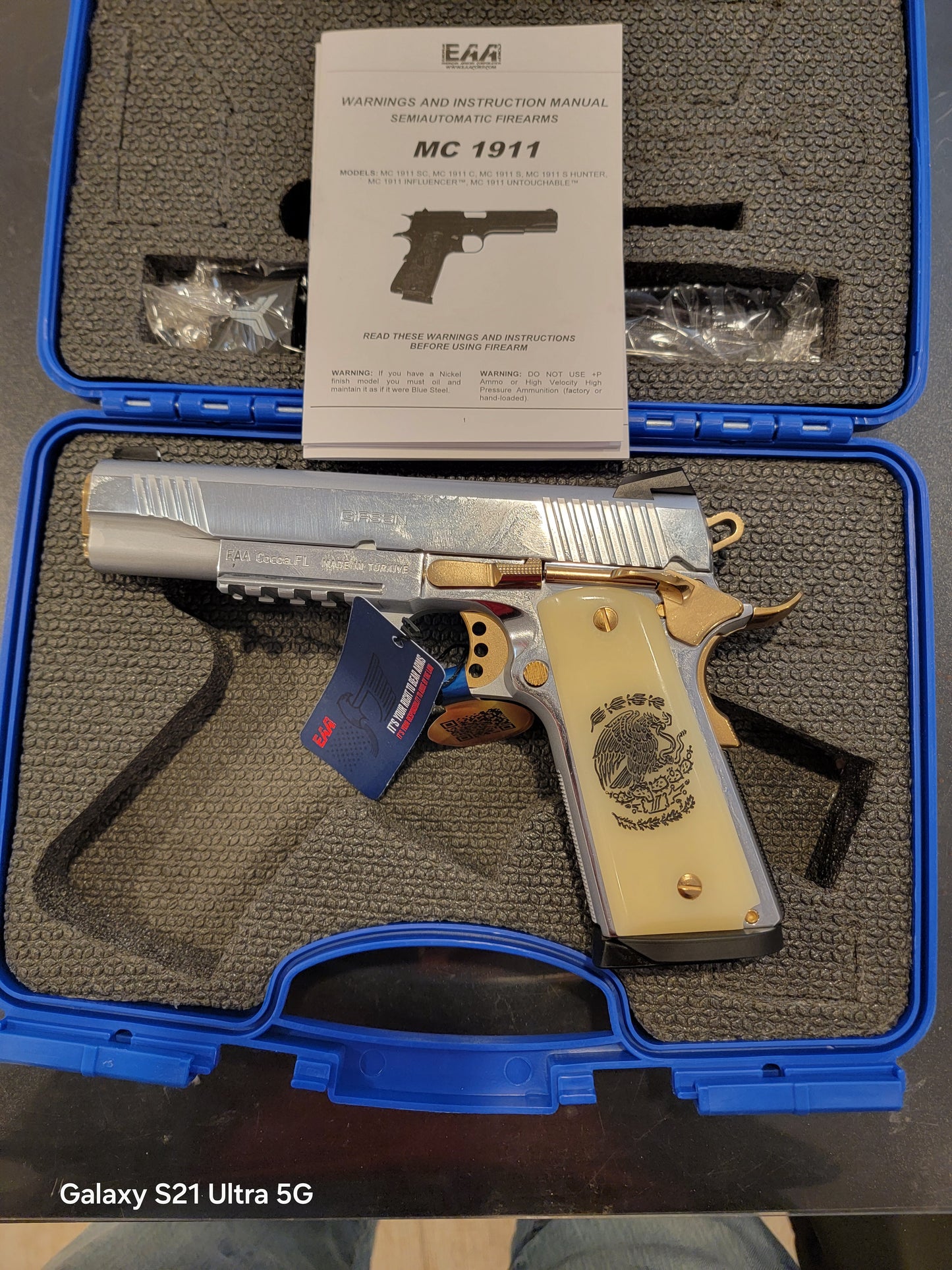 EAA GIRSAN REGARD LIBERADOR 45 ACP 5" 8RD