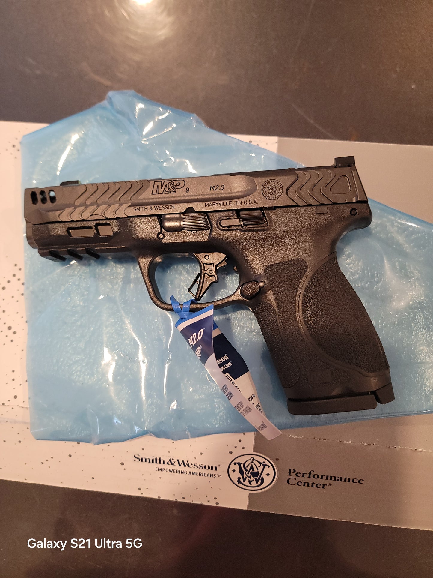 SMITH WESSON M&P PERFORMANCE CENTER 2.0 COMPACT 15 RD OPTICS CUT PORTED