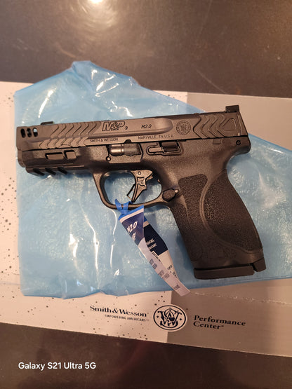 SMITH WESSON M&P PERFORMANCE CENTER 2.0 COMPACT 15 RD OPTICS CUT PORTED