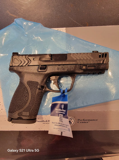 SMITH WESSON M&P PERFORMANCE CENTER 2.0 COMPACT 15 RD OPTICS CUT PORTED