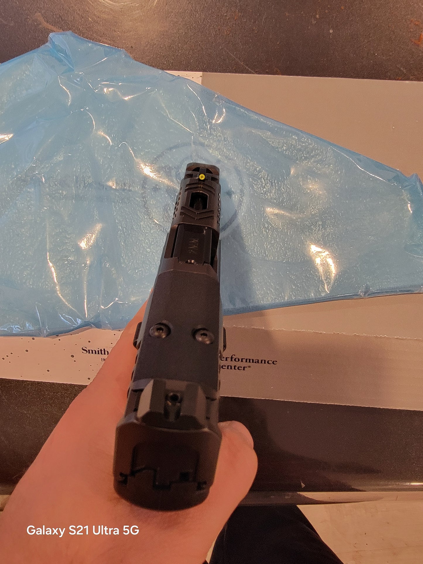 SMITH WESSON M&P PERFORMANCE CENTER 2.0 COMPACT 15 RD OPTICS CUT PORTED
