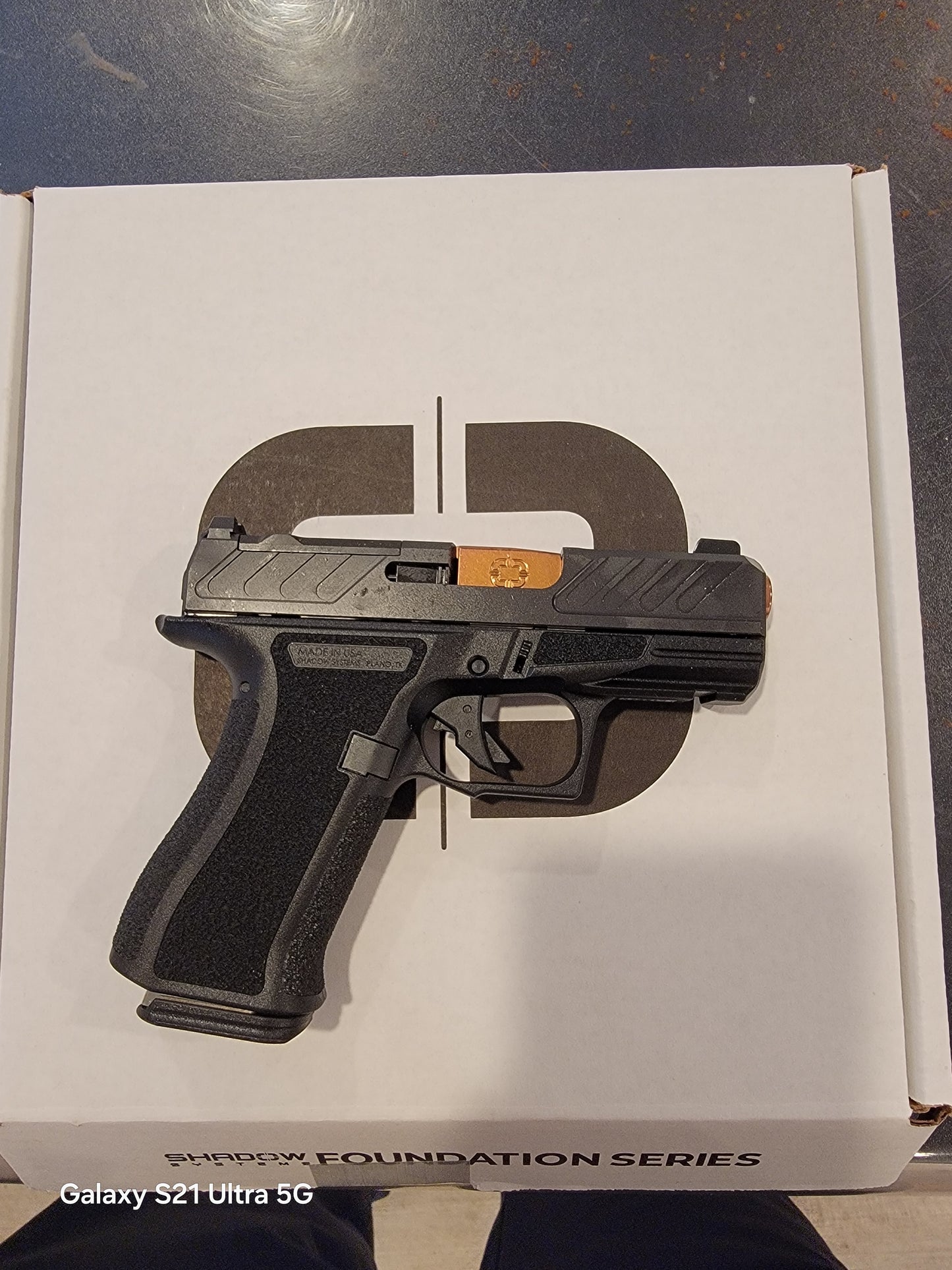 shadow systems ss-5012 cr920x FOUNDATION micro 9mm 15rd 3.41" black optics cut