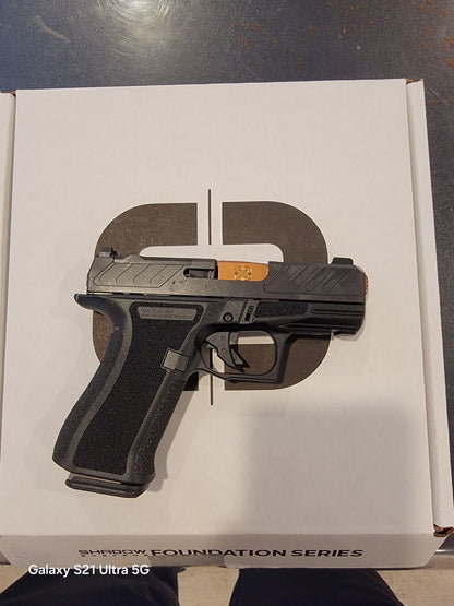 shadow systems ss-5012 cr920x FOUNDATION micro 9mm 15rd 3.41" black optics cut