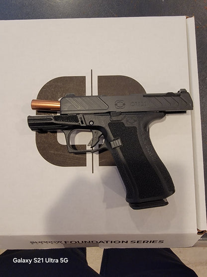 shadow systems ss-5012 cr920x FOUNDATION micro 9mm 15rd 3.41" black optics cut