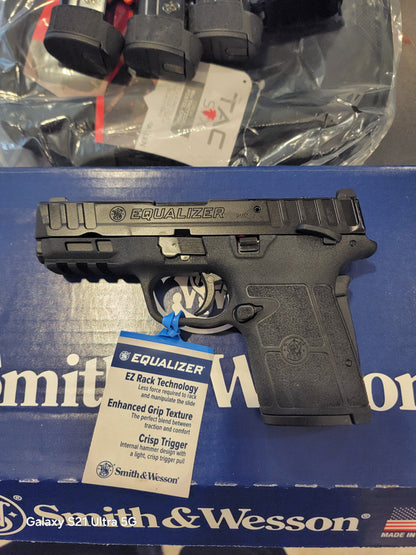 SMITH WESSON EQUALIZER RANGE KIT 9MM 10/13/15RD MAG OPTICS CUT 5 MAGS