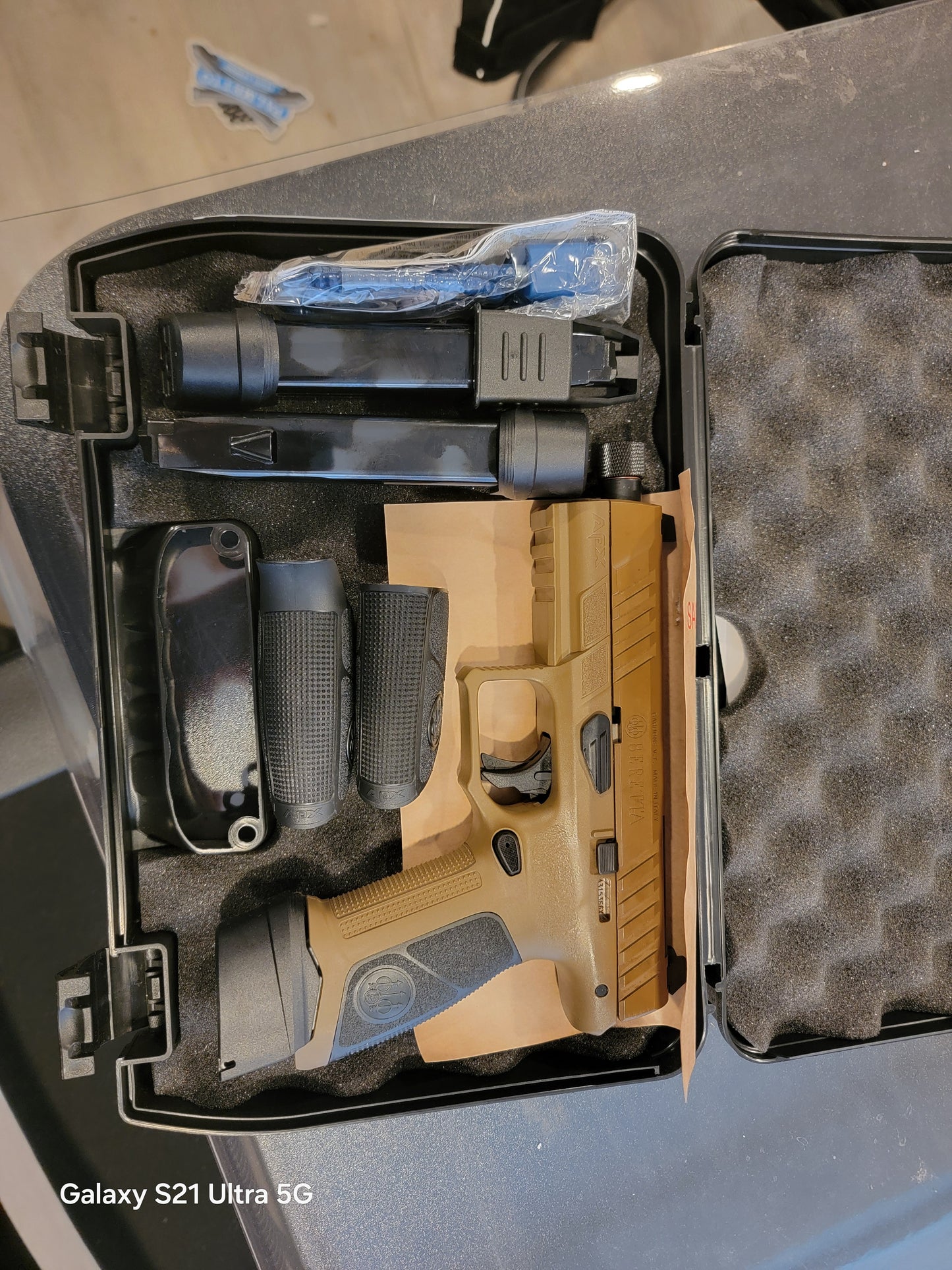 BERETTA APX A1 TACTICAL 9MM 21RD 4.8" THREADED OPTICS READY