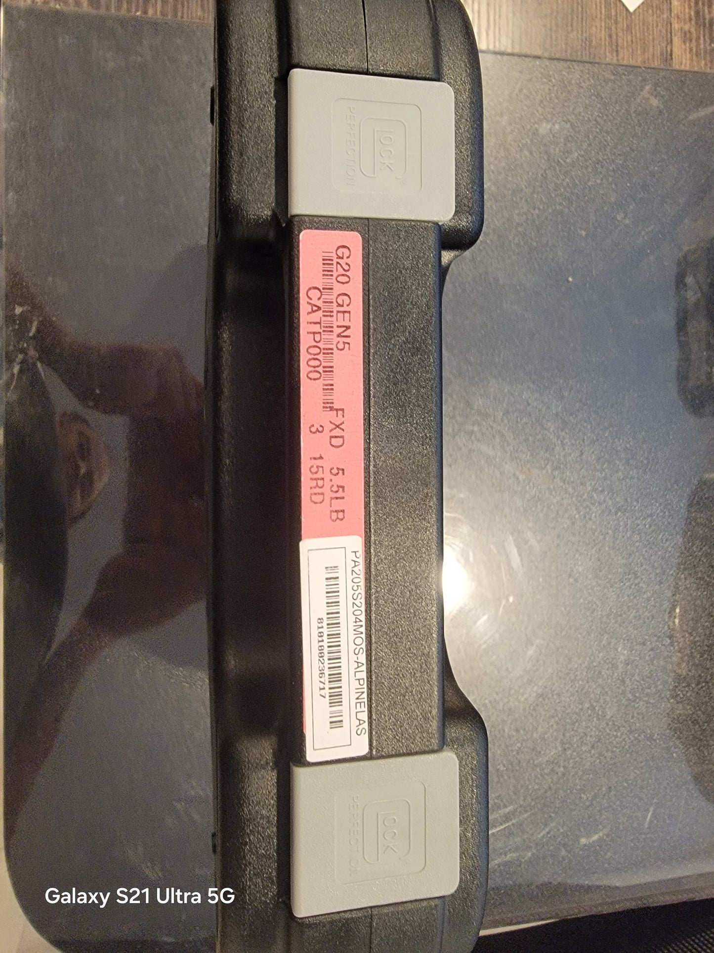 GLOCK G20 GEN5 MOS 10MM 15RD 4.61" ALPINE CAMO