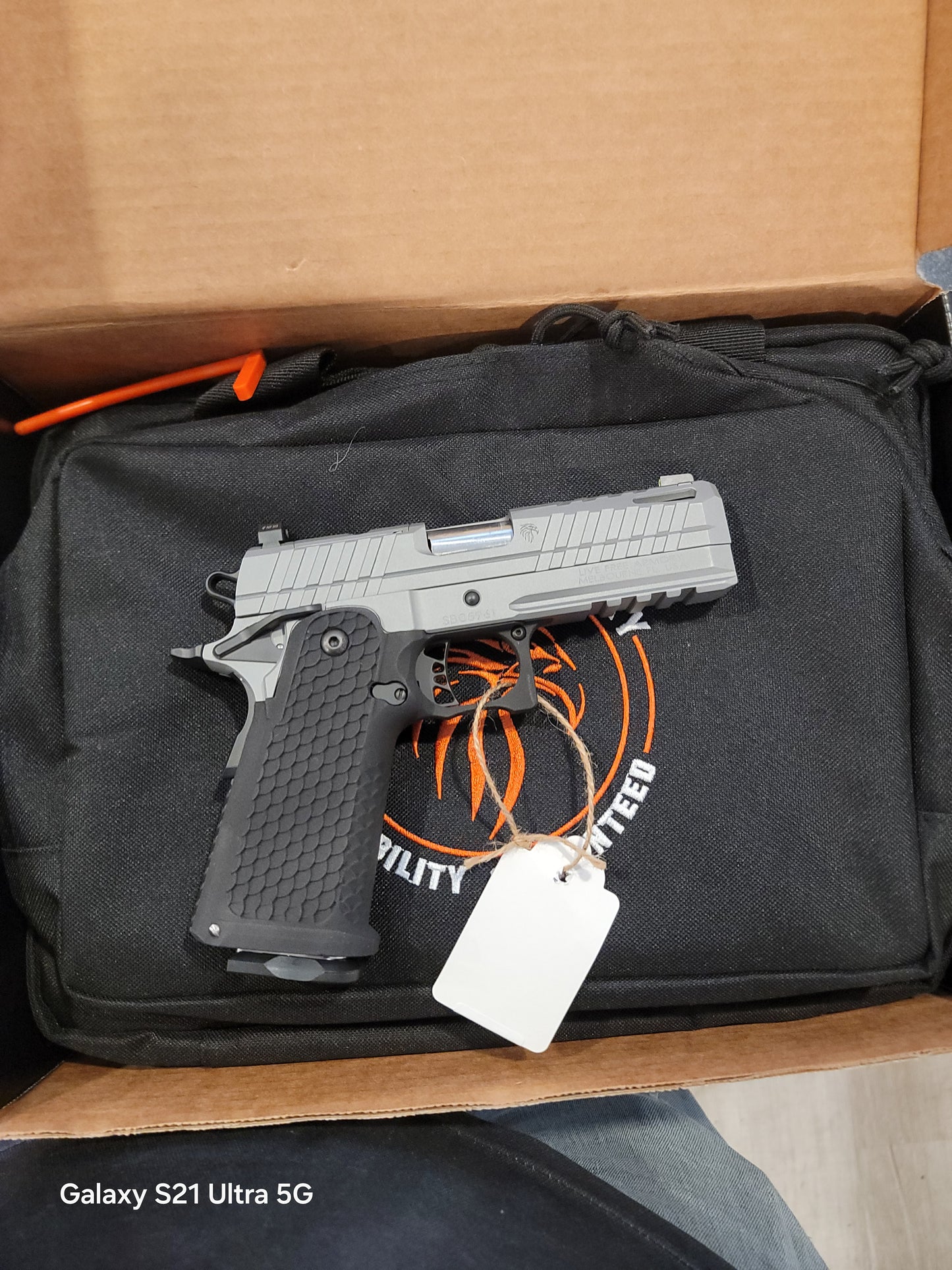 LIVE FREE ARMORY APOLLO 11 COMPACT 9MM 17RD 4.15" GRAY OPTICS CUT