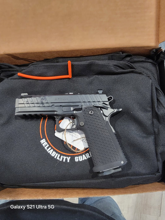 LIVE FREE ARMORY APOLLO 11 COMPACT 9MM BLACK 17RD 4.15" OPTICS CUT