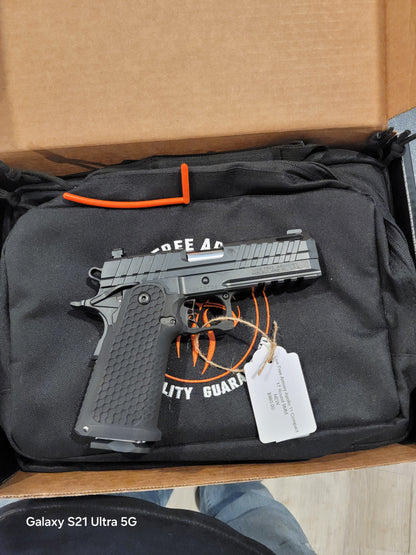 LIVE FREE ARMORY APOLLO 11 COMPACT 9MM BLACK 17RD 4.15" OPTICS CUT