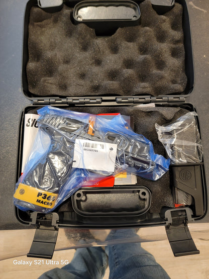sig sauer p365 x macro comp 9mm 17 rd 3.10" optics ready