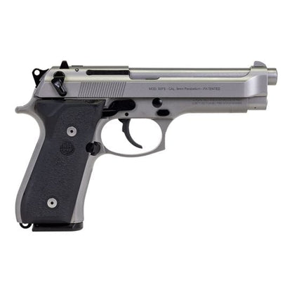 Beretta 92FS INOX 9mm 4.9" Pistol w/ (2)15rd Magazines