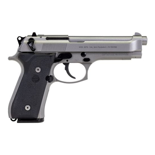 Beretta 92FS INOX 9mm 4.9" Pistol w/ (2)15rd Magazines