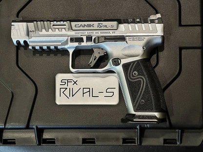 Canik SFX Rival-S 9mm Pistol 5" 18rd, Chrome - HG7010C-N
