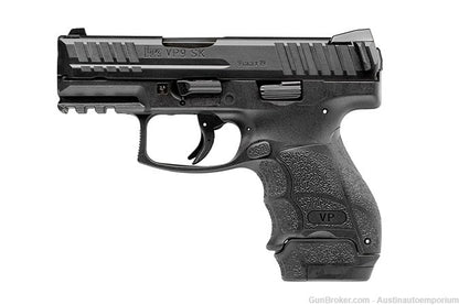 HECKLER & KOCH VP9SK 9MM Black NIGHT SIGHT SUB COMPACT 10/15 RD Mags