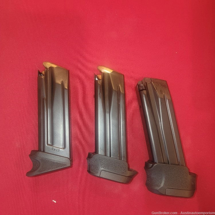 HECKLER & KOCH VP9SK 9MM Black NIGHT SIGHT SUB COMPACT 10/15 RD Mags